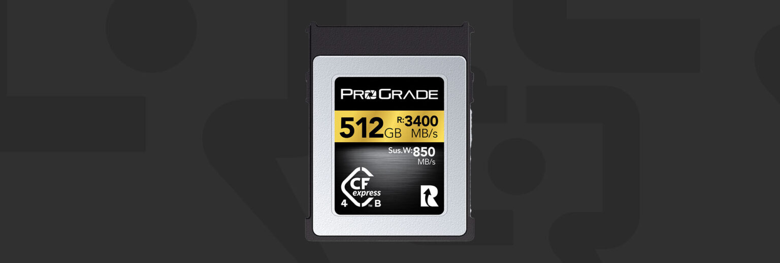ProGrade Digital 512GB CFexpress 4.0 Type B Gold Memory Card $140 (Reg $200)