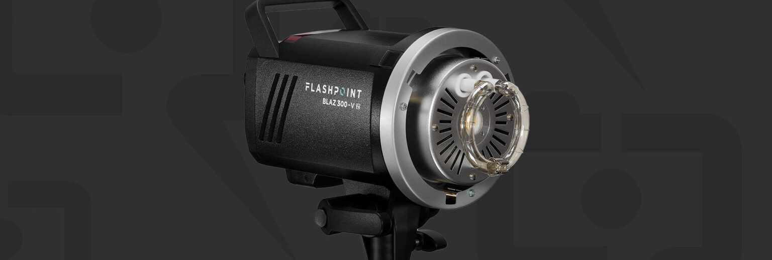 Flashpoint BLAZ 300-V 300Ws R2 Studio Monolight Flash $79 (Reg $129)